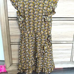 Warm flower dress